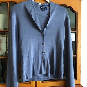 Ann Taylor Sweaters - 100% Silk Ann Taylor, light purple set. Ann Taylor Sweaters - 100% Silk Ann Taylor, light purple set.